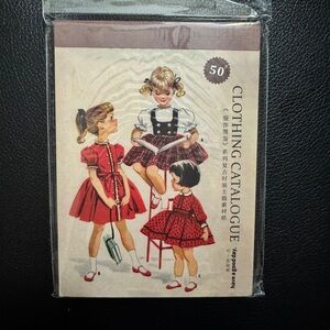 Vintage Clothing Catalogue Journaling Papers